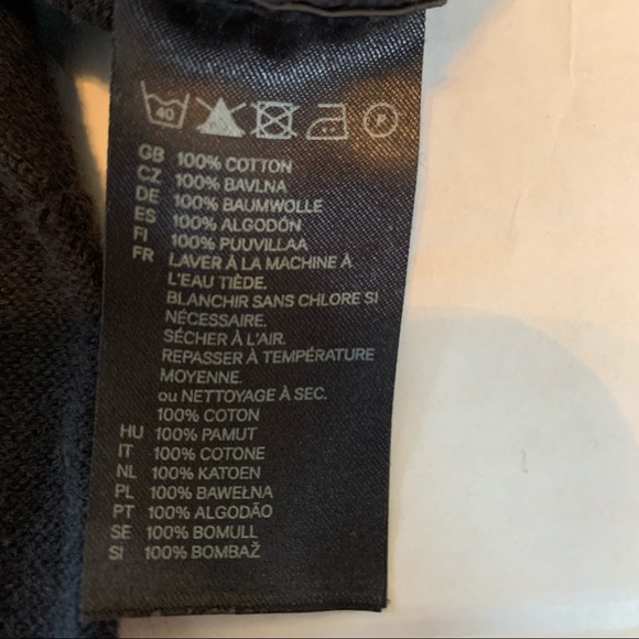 Divided by H&M women’s crew neck black striped tunic sweater, size small. - Picture 11 of 11